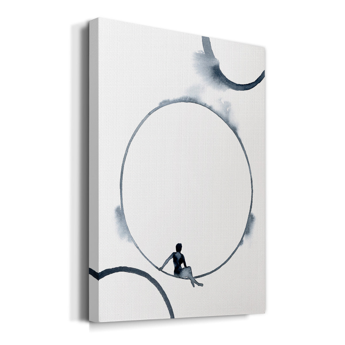 Woman in the Moon II Premium Gallery Wrapped Canvas - Ready to Hang