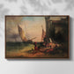Fisherman's Family from Chioggia, 1838 - Floater Framed Canvas Print