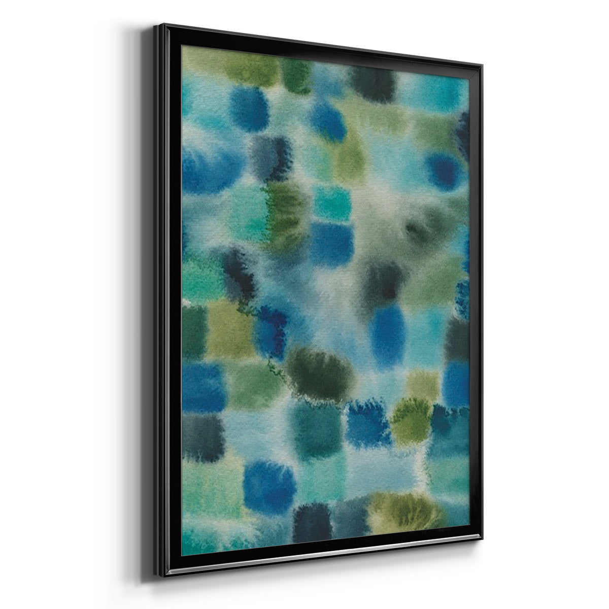 Earthy Plexus I - Modern Framed Canvas Print