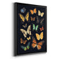 Collected Flutter III - Modern Framed Canvas Print