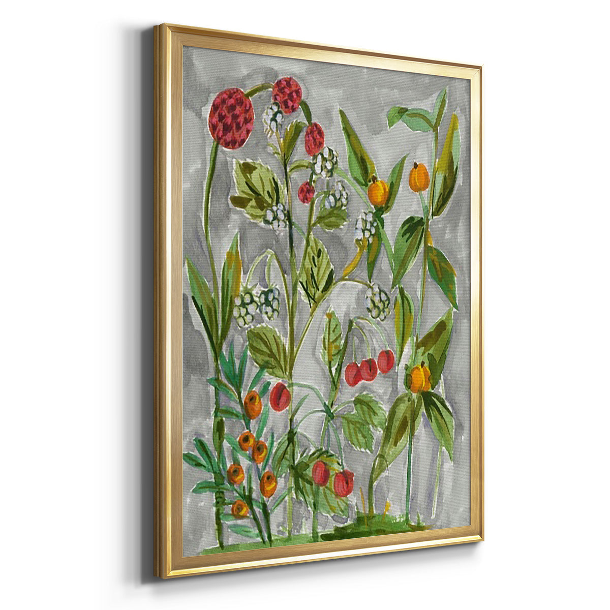 Dear Nature II - Modern Framed Canvas Print