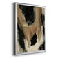 Baked Paintstrokes II - Modern Framed Canvas Print