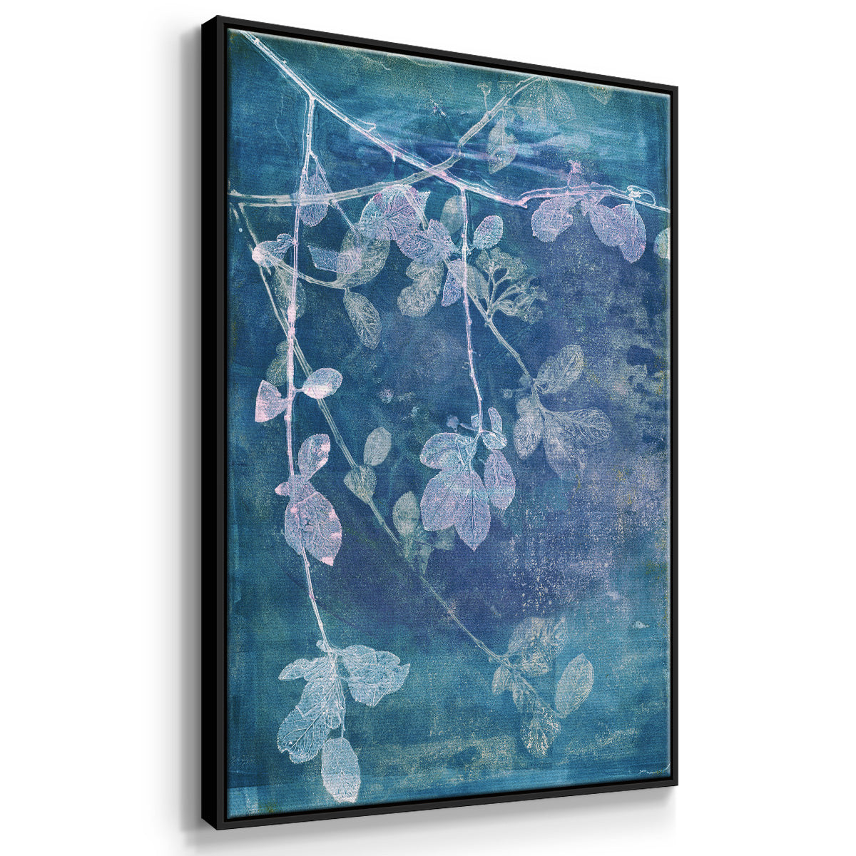 Branching Out VII - Framed Premium Gallery Wrapped Canvas L Frame - Ready to Hang