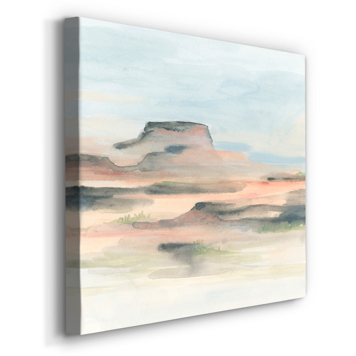 Dusty River Valley II - Canvas Art Print