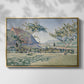 Comblat-le-Château, the Meadow, Opus 161, 1887 - Floater Framed Canvas Print