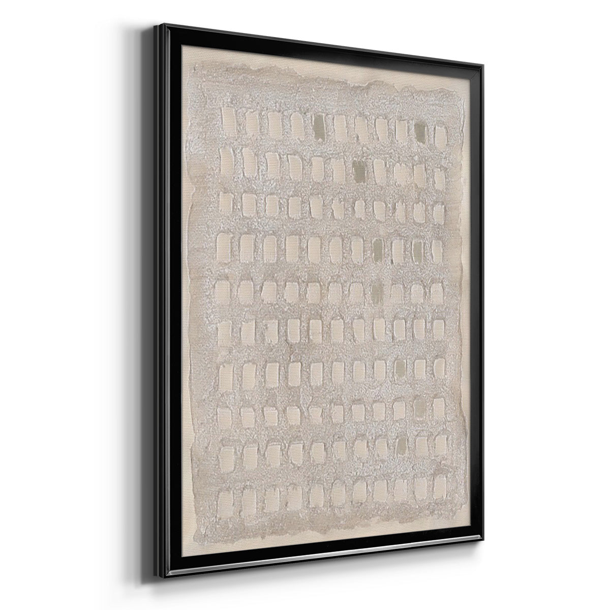 Pearl Punch Card II - Modern Framed Canvas Print