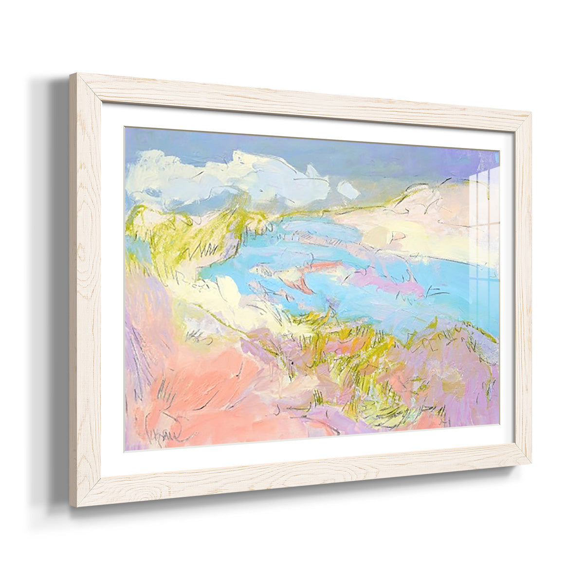 Got a Hold on Me - Barnwood Framed Art Print