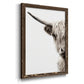 Highland Cattle - Premium Canvas Framed in Barnwood - Ready to Hang