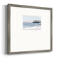 Distant Palms Premium Framed Print Double Matboard