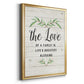 Love of a Family - Modern Framed Canvas Print