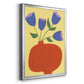 Modern Blooms III - Modern Framed Canvas Print