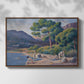 Bathers in Saint-Tropez, c. 1909 - Floater Framed Canvas Print