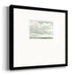 Gray Stone Sky III Premium Framed Print Double Matboard