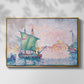 Venice, the Pink Cloud, 1909 - Floater Framed Canvas Print