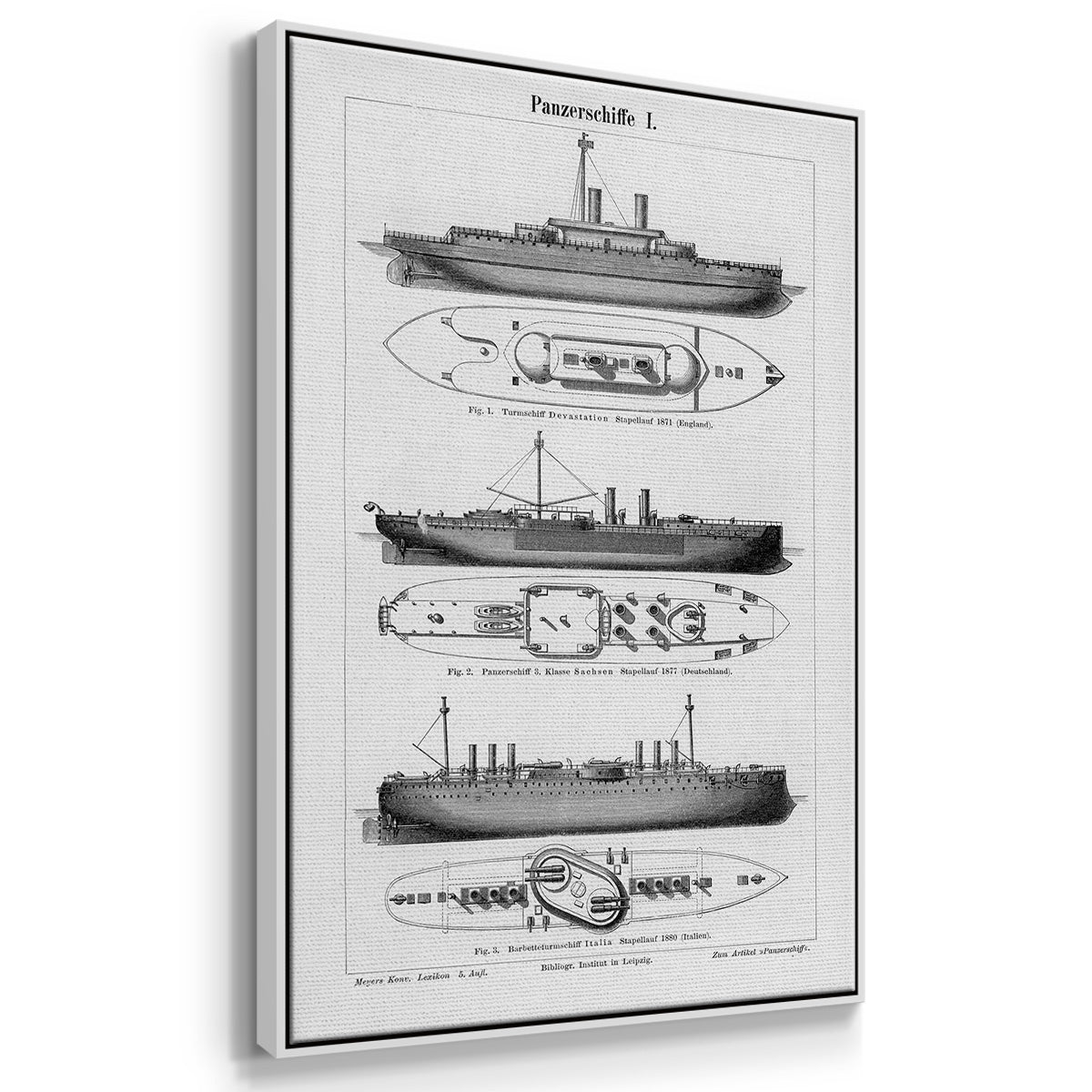 Industrial Flight - Floater Framed Canvas Set