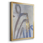 Linx II - Modern Framed Canvas Print