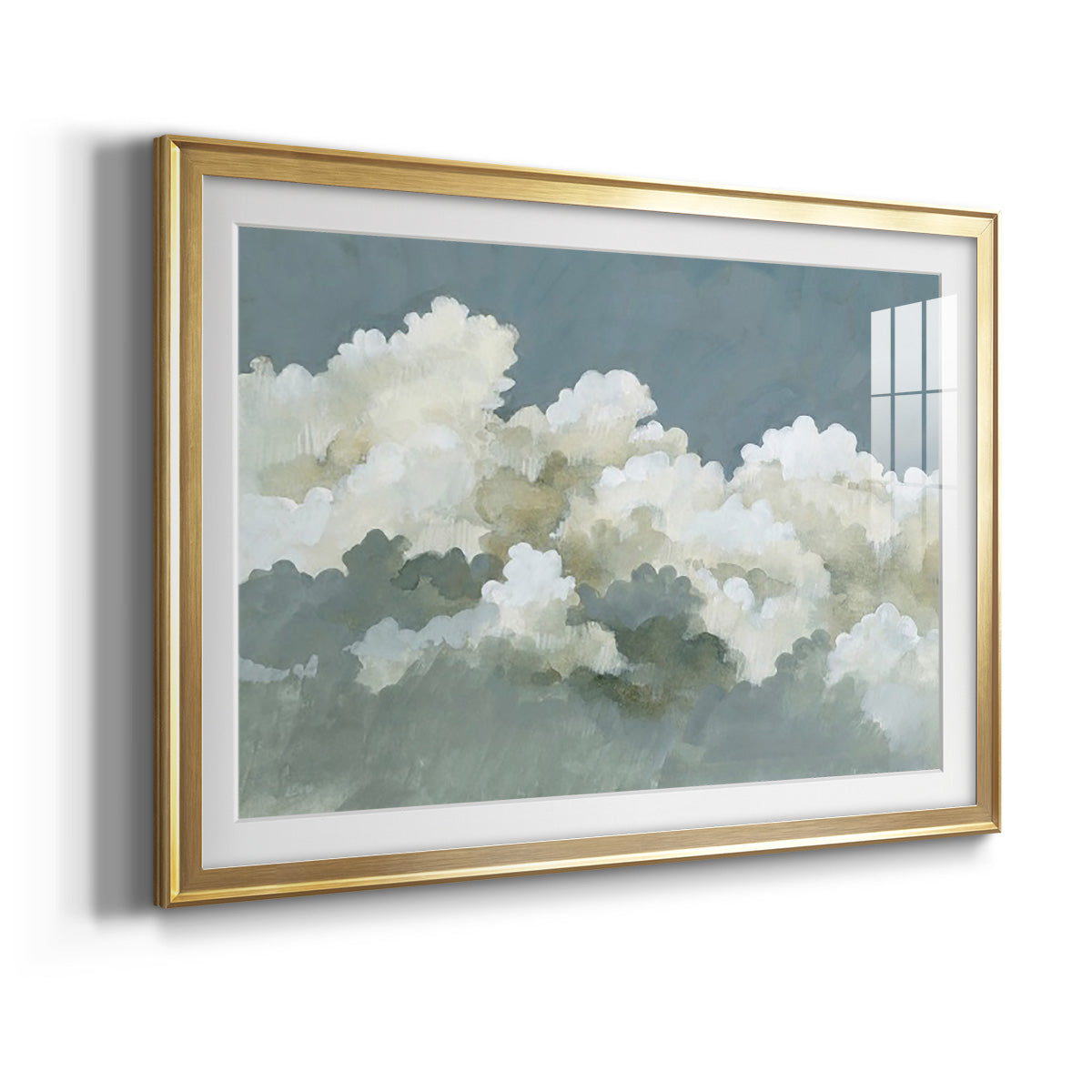 Big Clouds III - Modern Framed Art Print