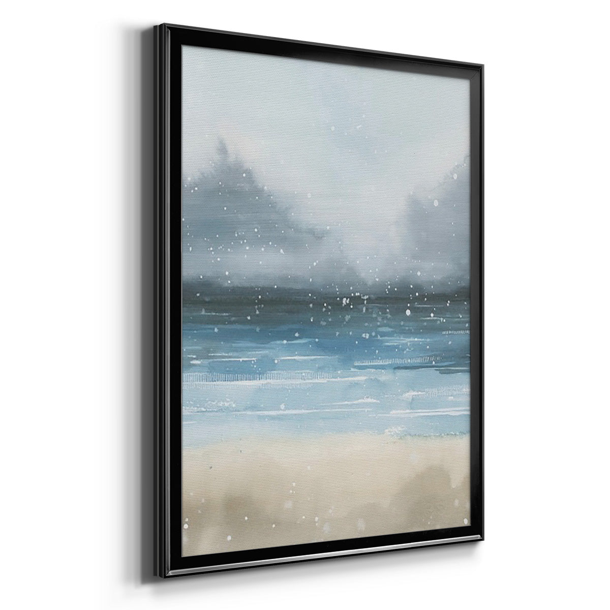 Stars and the Sea II - Modern Framed Canvas Print