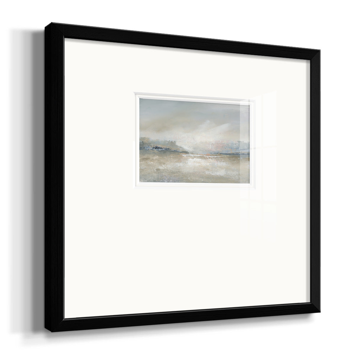 Horizon Haze Premium Framed Print Double Matboard