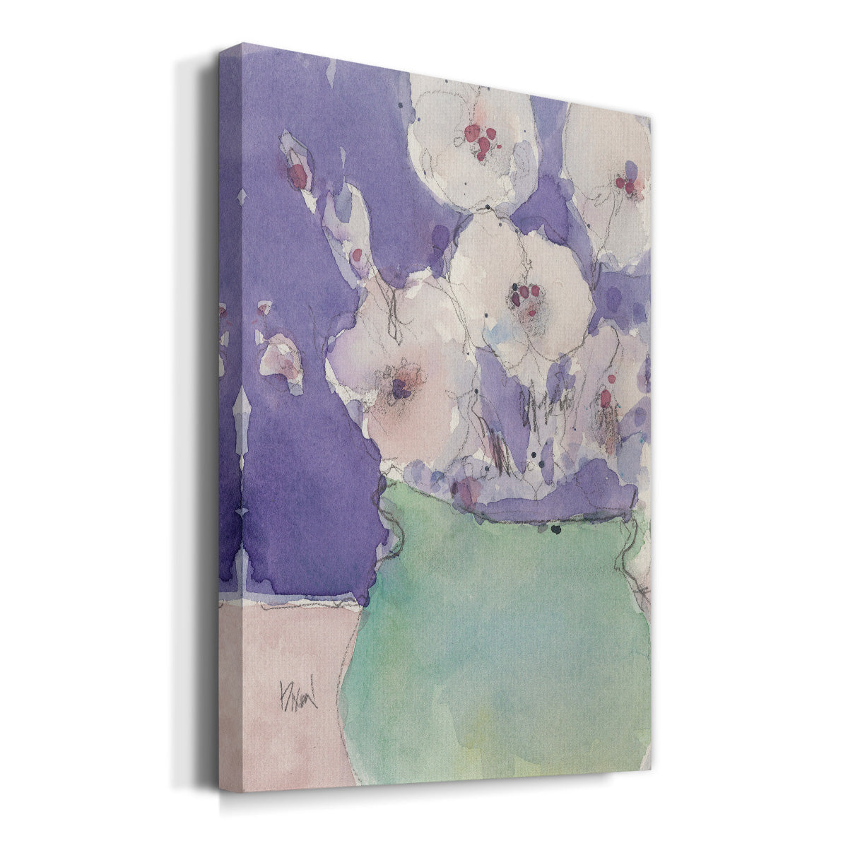 Floral Objects II - Canvas Art Print