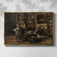 The Studio of Ferdinand De Braekeleer I, Father of the Painter, c. 1873-1885 - Floater Framed Canvas Print