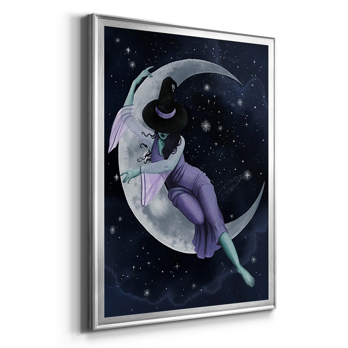 Star Sorceress II - Modern Framed Canvas Print