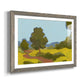Bright Park I - Barnwood Framed Art Print