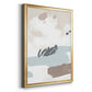 Neutral Wash II - Modern Framed Canvas Print