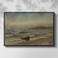Storm at Rügen, 1882 - Floater Framed Canvas Print