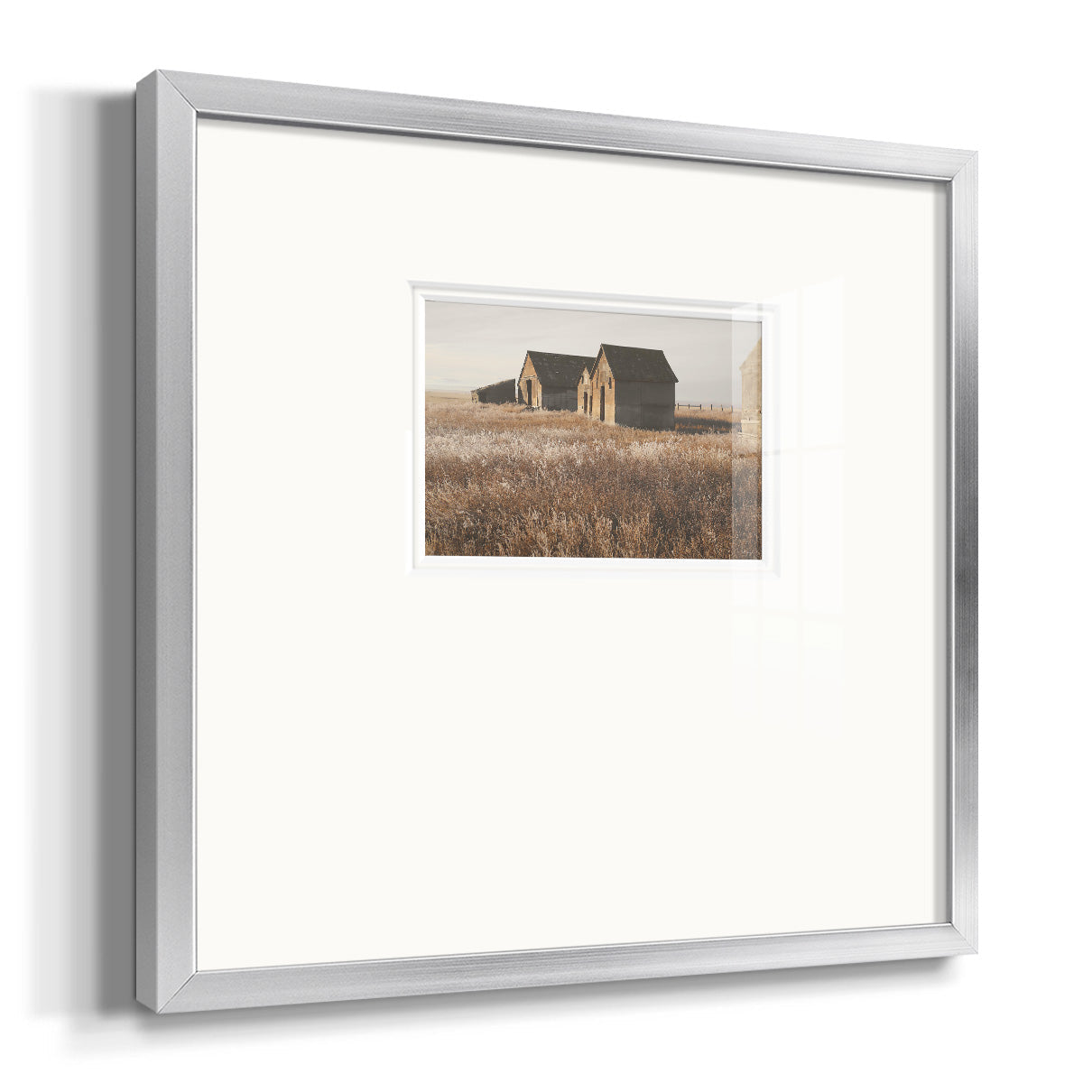 The Old Farm Premium Framed Print Double Matboard