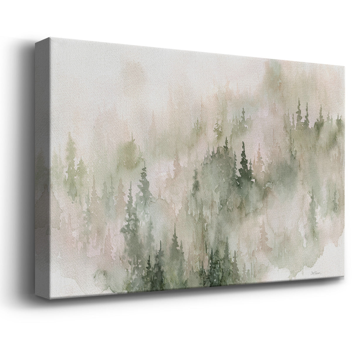 Misty Mountain Sides - Canvas Art Print