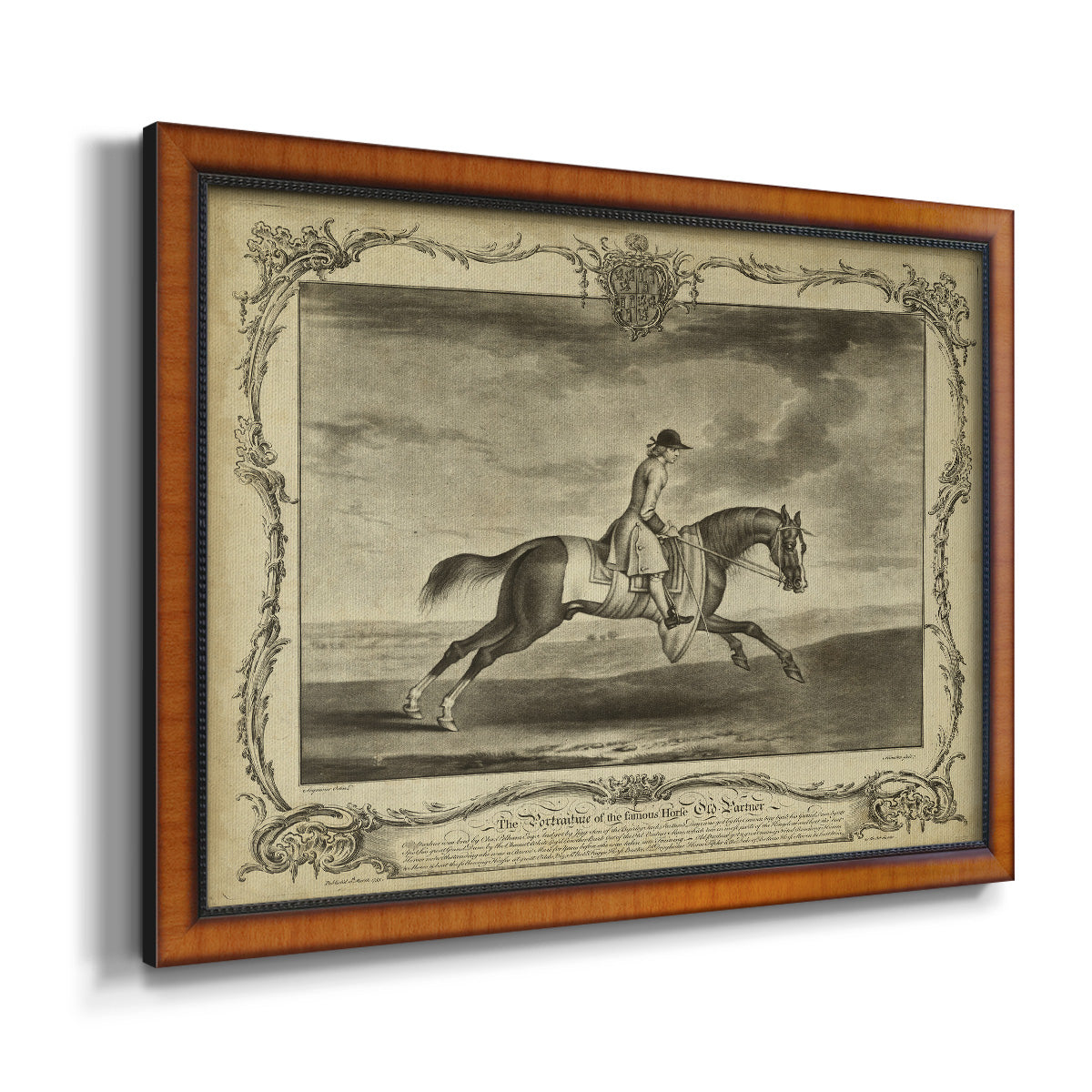 Distinguished Horses I Premium Framed Canvas- Ready to Hang