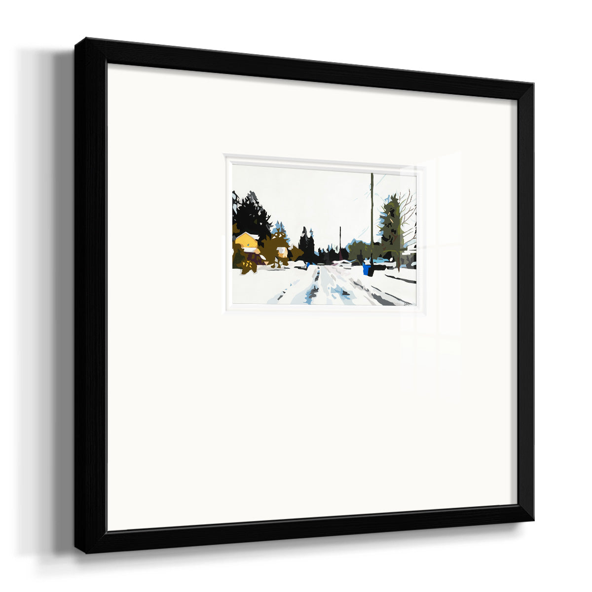 Winterhood Premium Framed Print Double Matboard