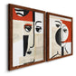 Faces of A Century III - Premium Framed Canvas 2 Piece Set - Ready to Hang