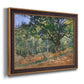 The Bodmer Oak, Fontainebleau Forest - Ornate Framed Canvas Print