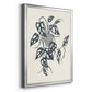 Growing Leaves VI - Modern Framed Canvas Print