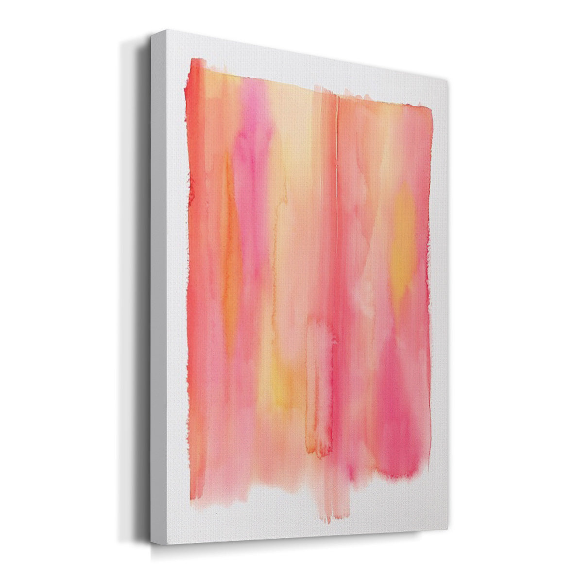 Summer Sherbet Wash II - Canvas Art Print