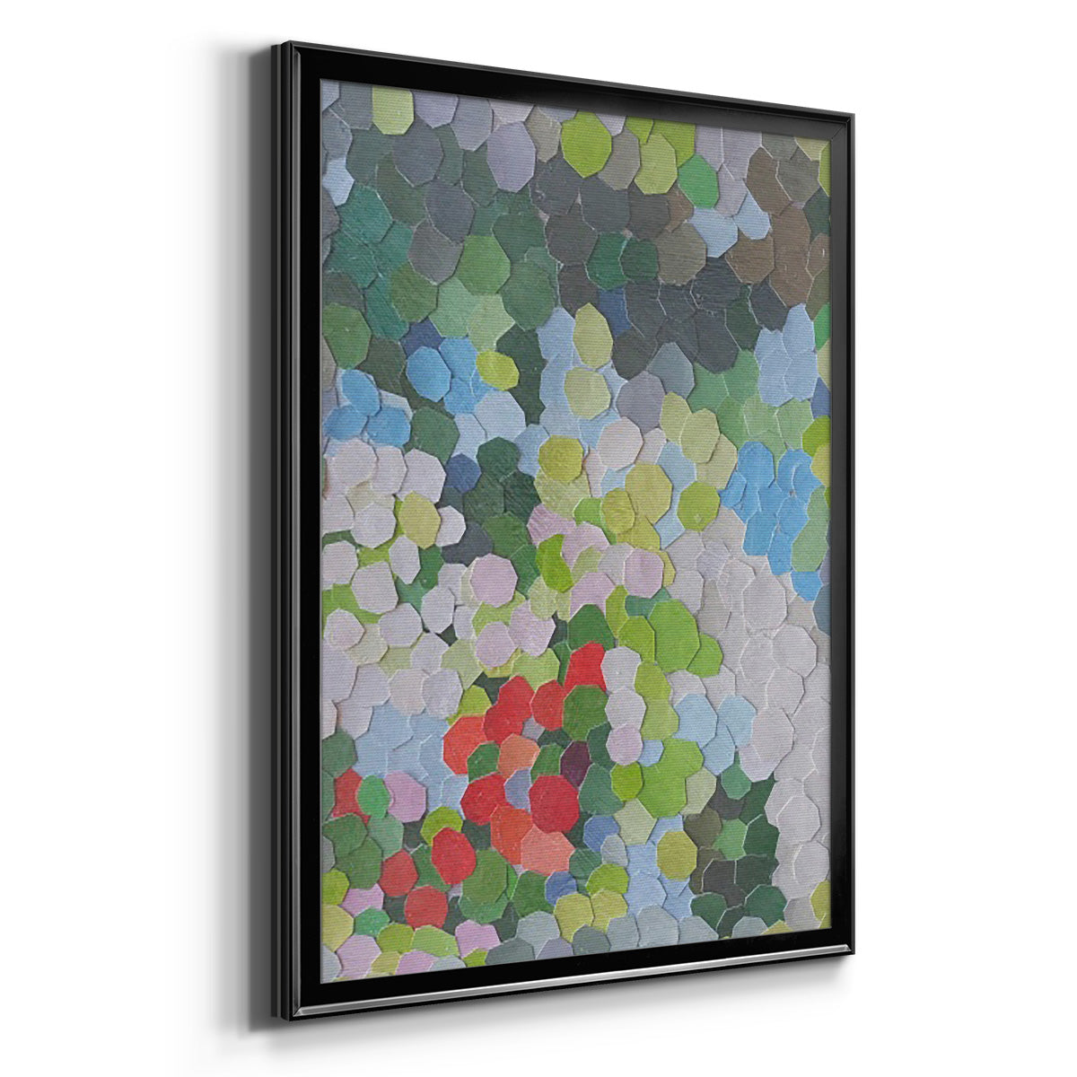 Santa Barbara - Modern Framed Canvas Print