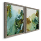 Water and Earth I - Premium Framed Canvas 2 Piece Set - Ready to Hang