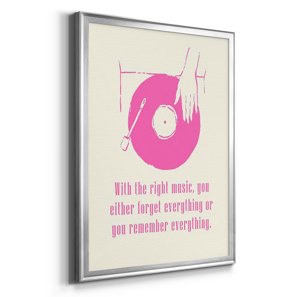 Sweet Melody I - Modern Framed Canvas Print