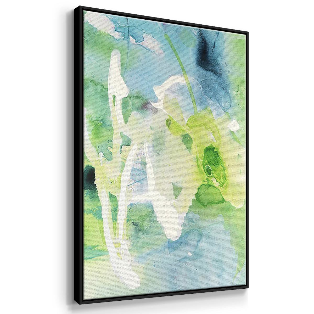 Rising Above I - Framed Premium Gallery Wrapped Canvas L Frame 3 Piece Set - Ready to Hang