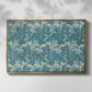 Tulip (Teal), 1875 - Floater Framed Canvas Print