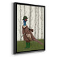 Pheasant Shooting Party 5 - Modern Framed Canvas Print