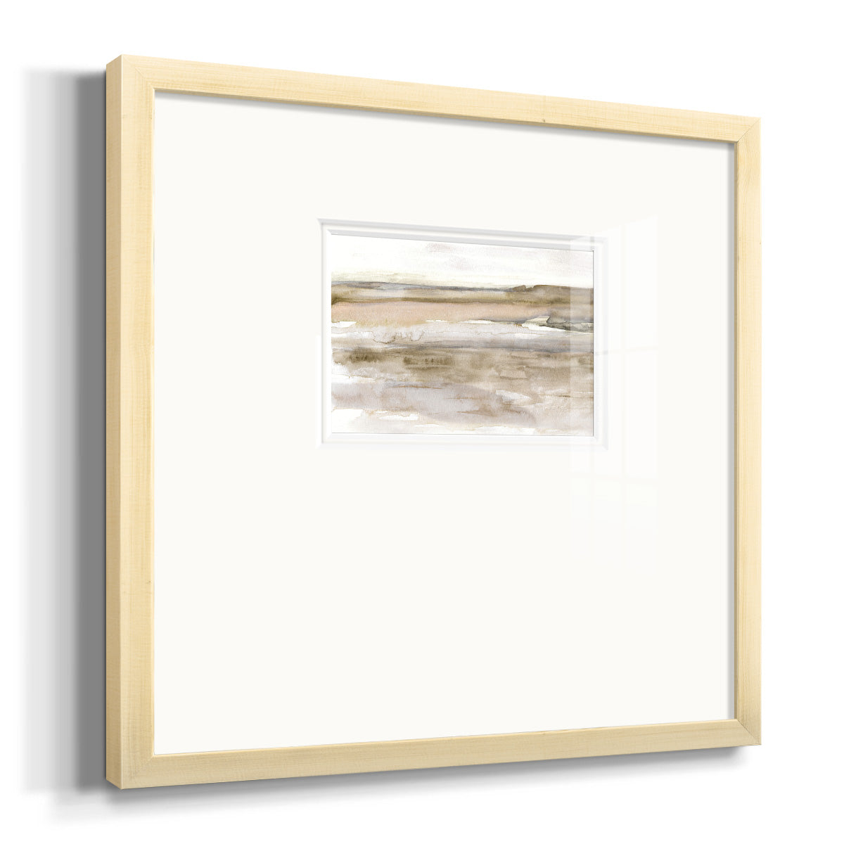 Sunset Bay Premium Framed Print Double Matboard