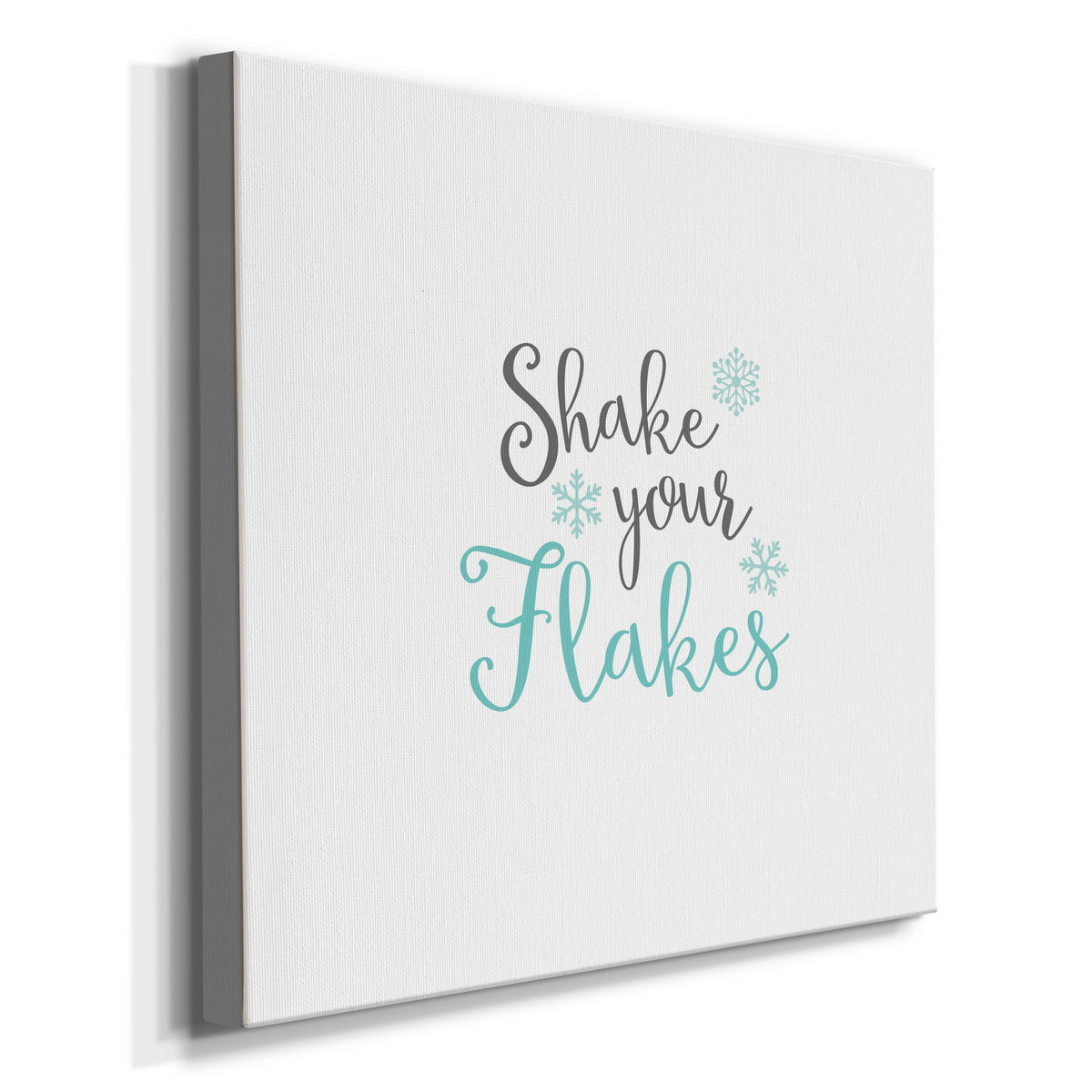 Shake Your Flakes-Premium Gallery Wrapped Canvas - Ready to Hang