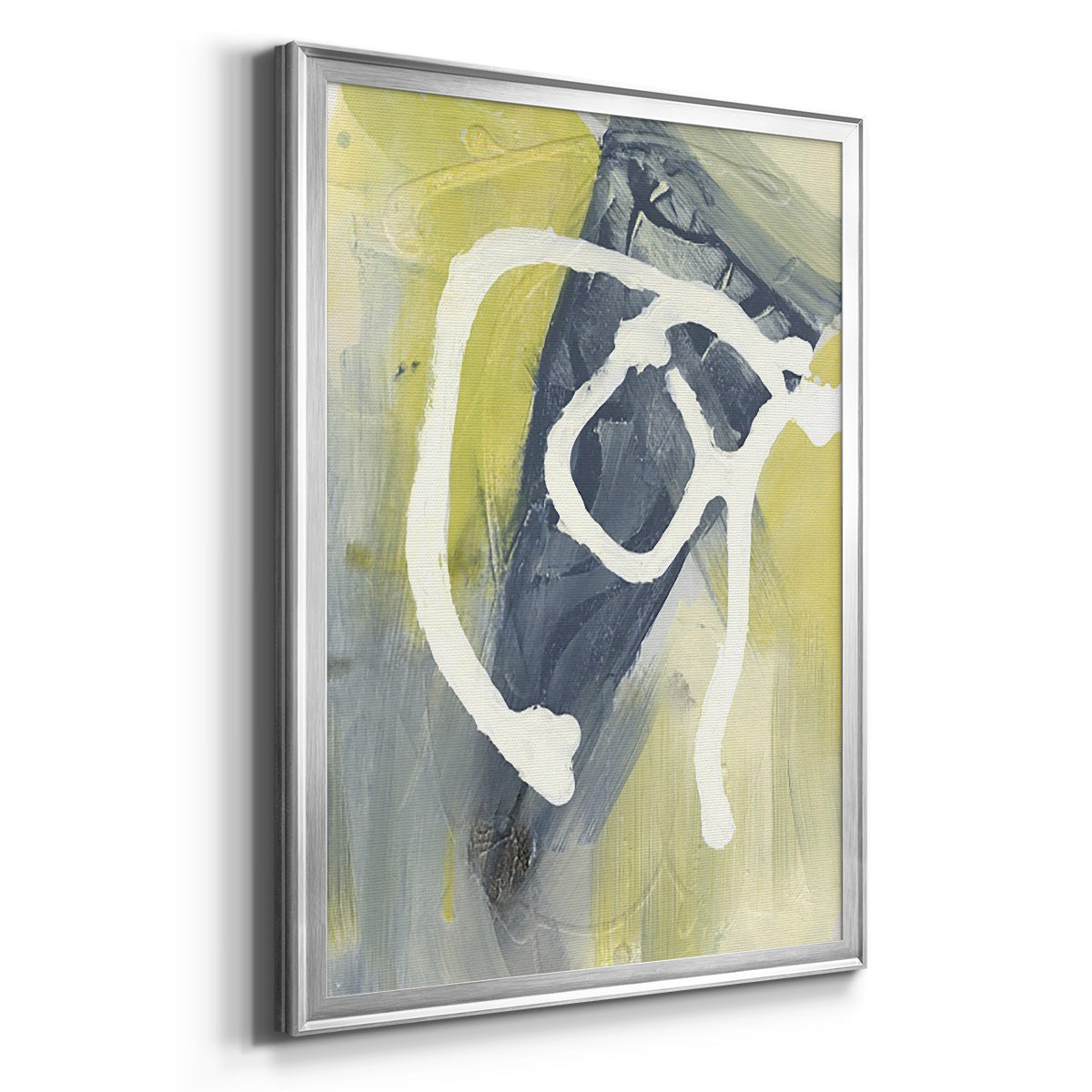 Delightful I - Modern Framed Canvas Print