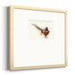 Pheasant Splash 7 Premium Framed Print Double Matboard