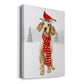 Christmas Cats & Dogs V Premium Gallery Wrapped Canvas - Ready to Hang