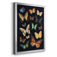 Collected Flutter III - Modern Framed Canvas Print