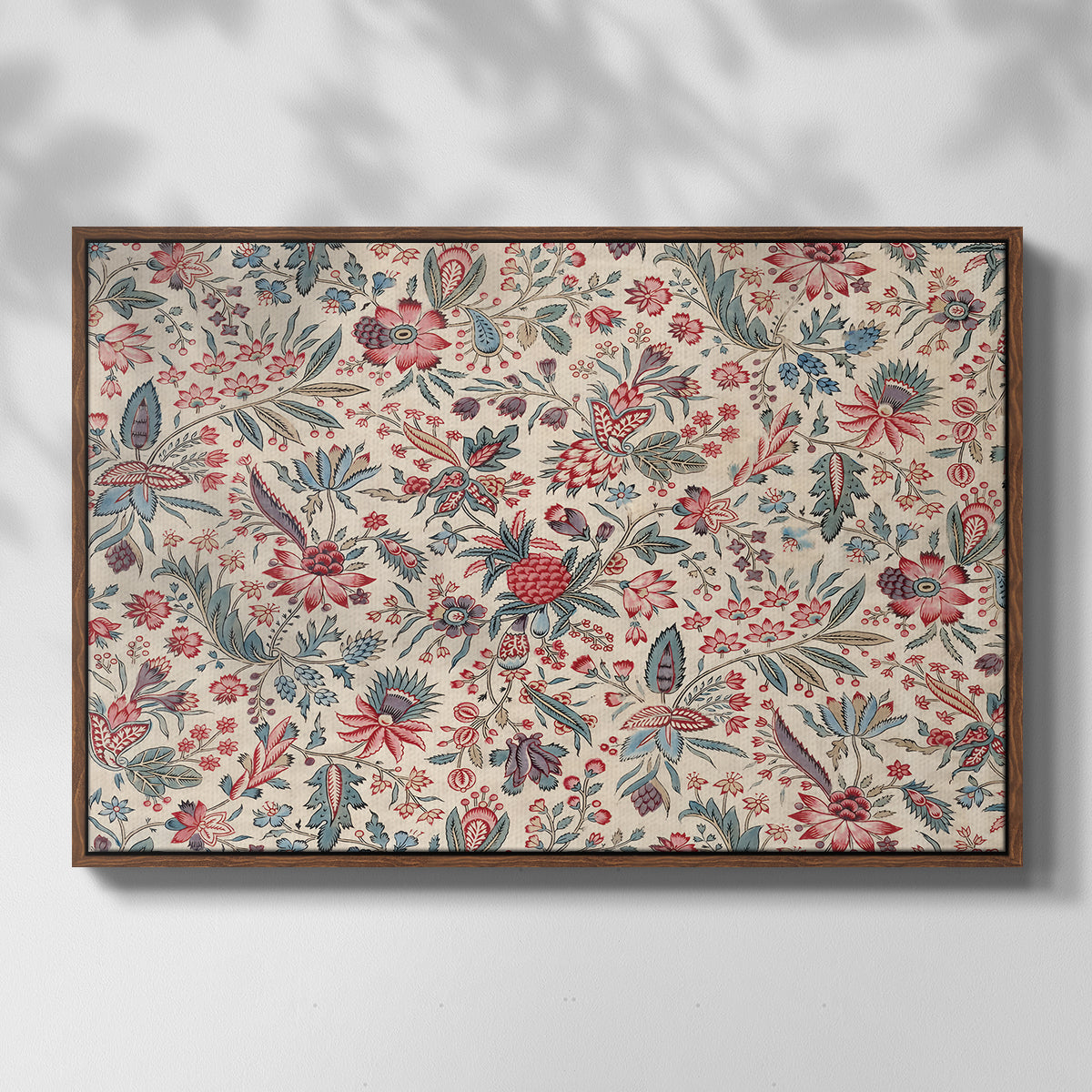 Anaras - Cream, c. 1775-1800 - Floater Framed Canvas Print